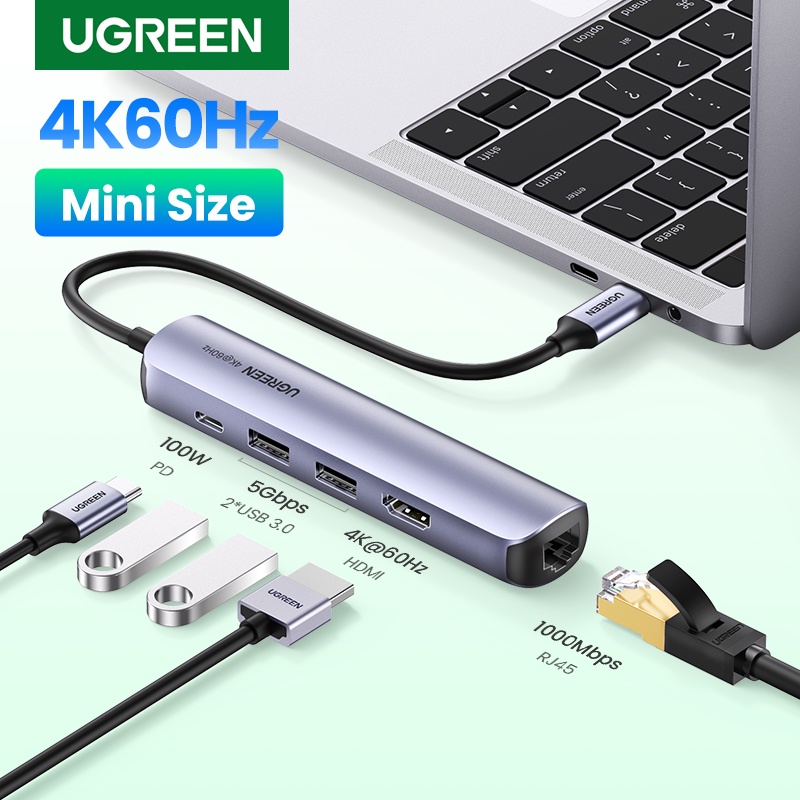 Ugreen USB C HUB Type C to Multi USB 3.0 HUB HDMI Adapter Dock for MacBook  Pro Huawei Mate 30 USB-C 3.1 Splitter Port Type C HUB