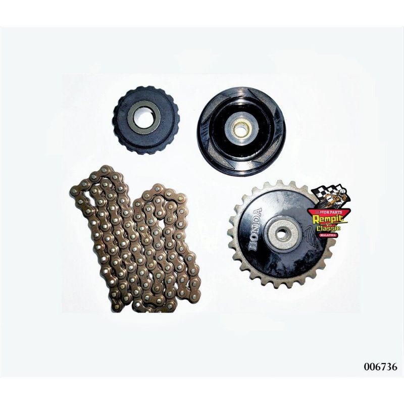 HONDA EX5 DREAM TIMING CHAIN SET ROLLER GEAR SET TIMING KIT CHAIN