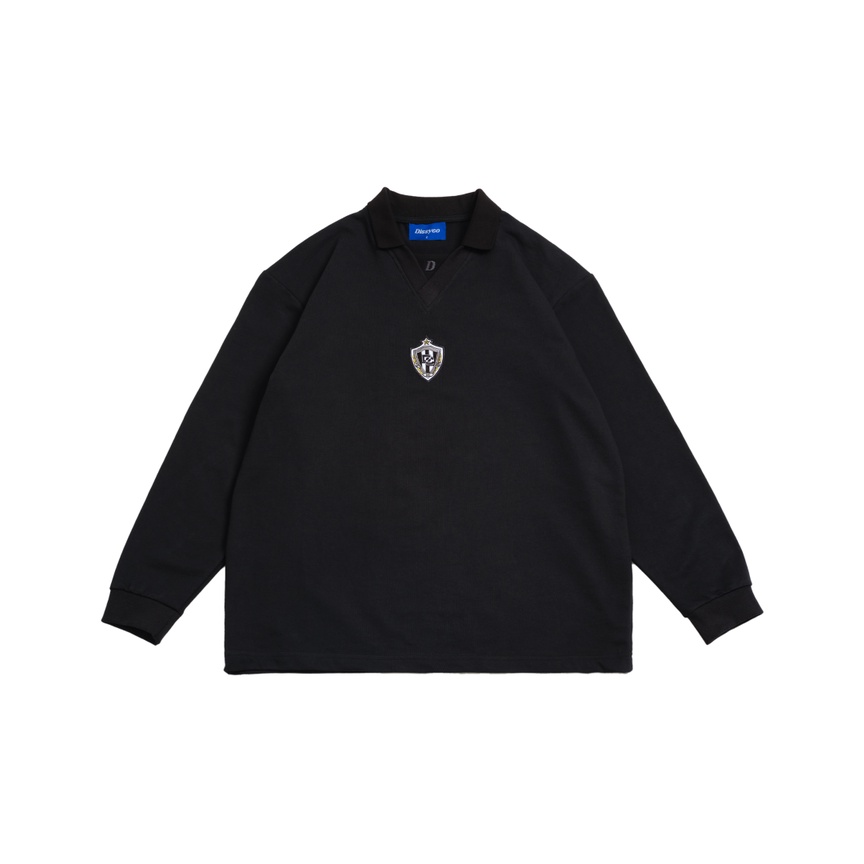 Dissyco Vintage Jersey Long Sleeve (Black) | Shopee Malaysia