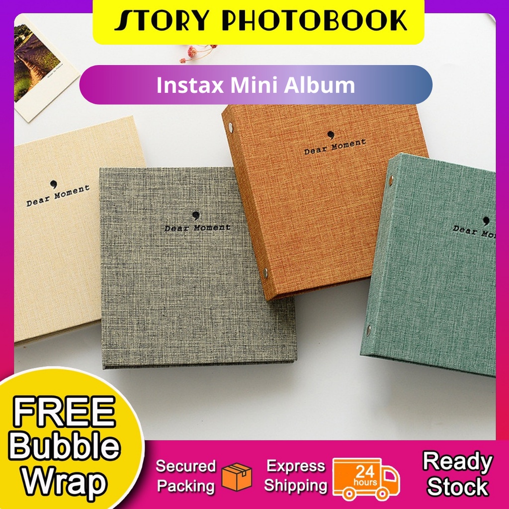 Fujifilm Instax Mini Lomo Card Photo Album High Quality (100pcs) Pocket ...