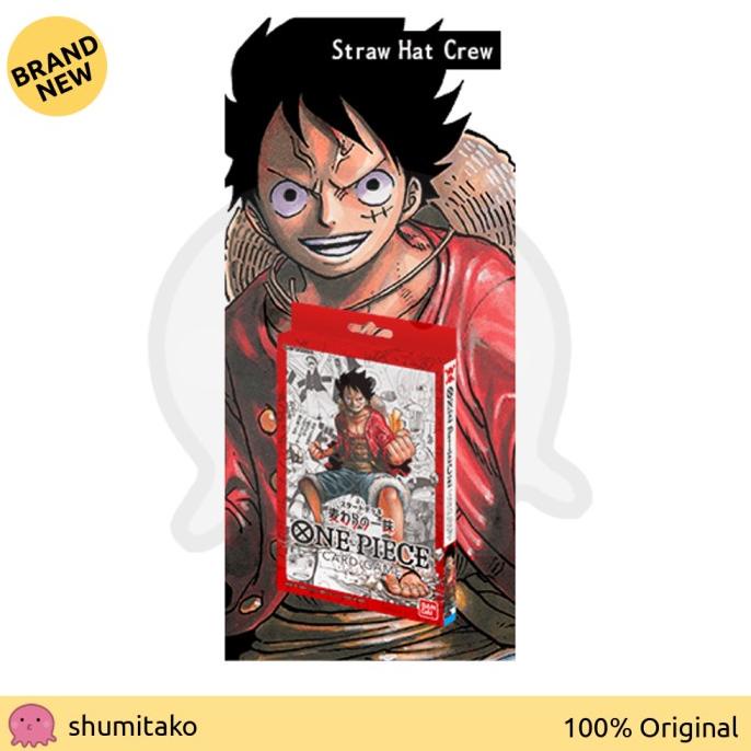 One Piece Japanese TCG Cards Starter Deck Luffy by Bandai Shopee Malaysia