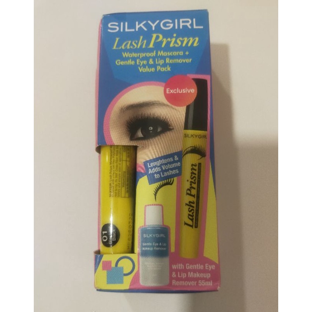 Silkygirl Lash Prism Waterproof Mascara + Gentle Eye & Lip Remover