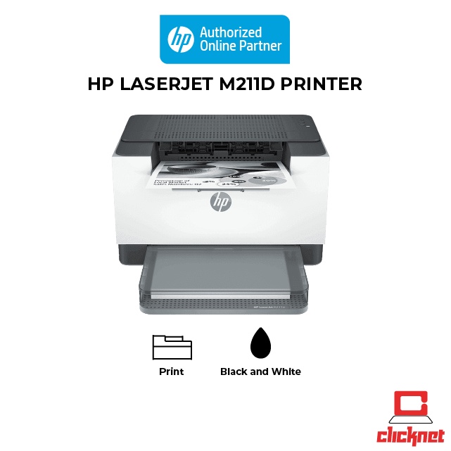 HP LaserJet M211d/M211DW Mono Laser Printer, Auto Duplex M211D (USB)