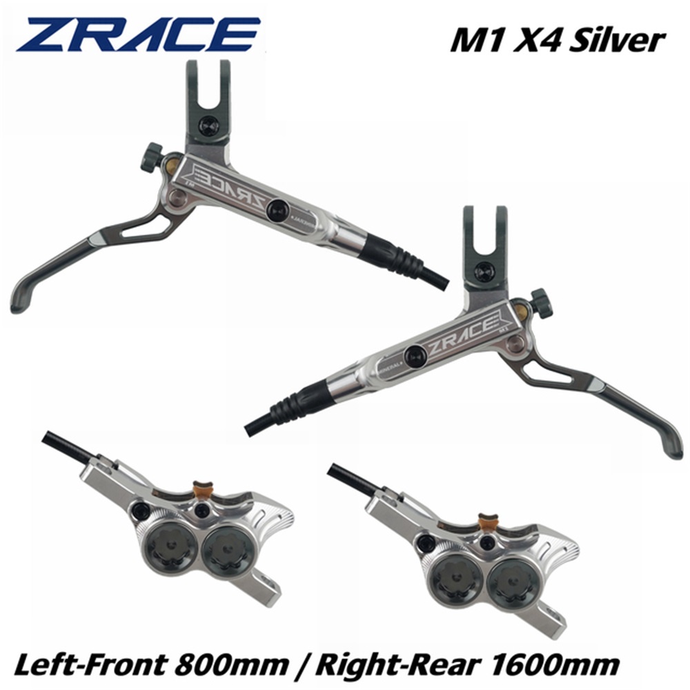 2024 NEW ZRACE M1 X2/X4 Mountain Bike Hydraulic Brake,Full CNC
