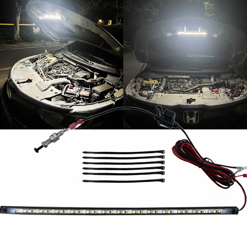 LED Under Hood Light Kit Car LED Strip lights With Automatic On/Off