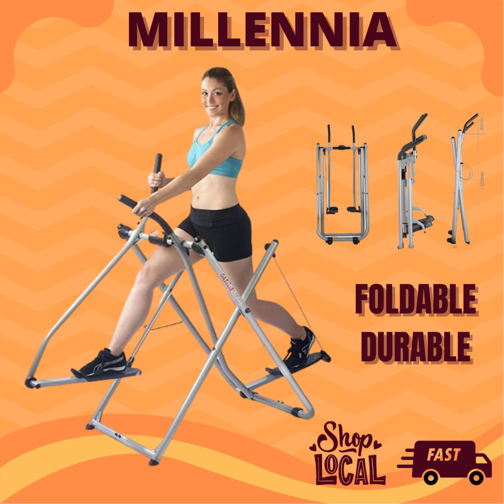 Air Walker Exerciser Pro Cross Trainer Stepper Foldable Sport Machine