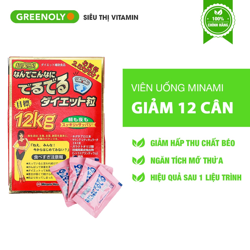 Minami Kendai Eat & Diet Japanese weight loss oral tablet (75 packs