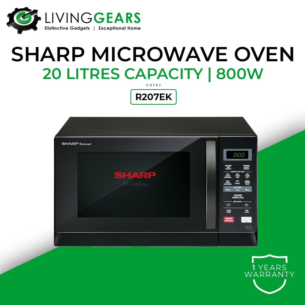 Sharp Microwave Oven ( 20L / 23L ) R2021GK R207EK R239EK Shopee Malaysia