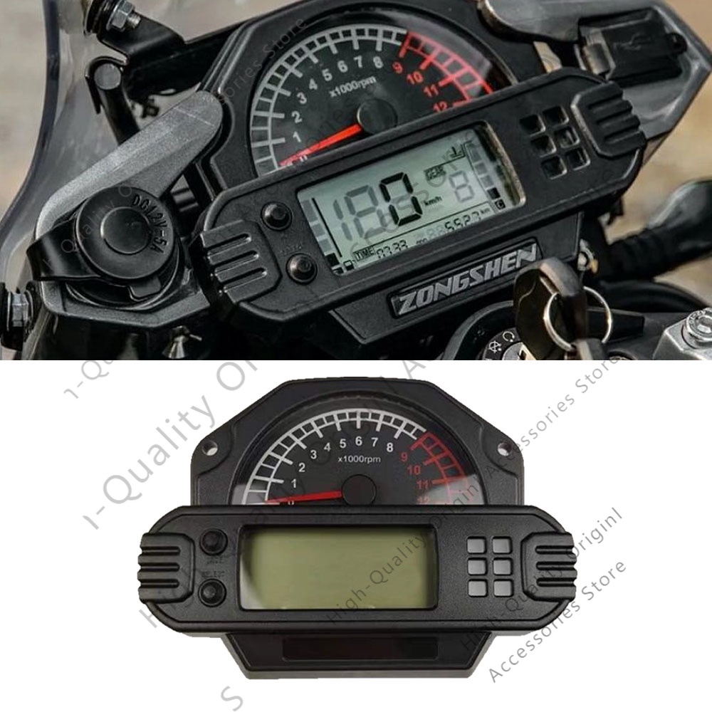 Motorcycle Tachometer Odometer Instrument Speedometer Gauge Cluster