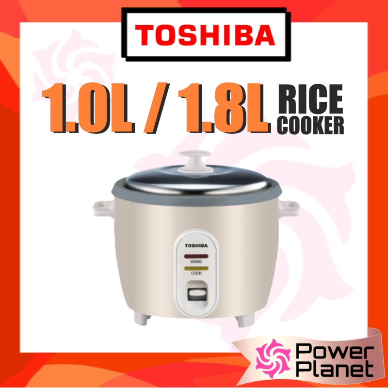 Toshiba 1.0L Non-Stick Rice Cooker RC-T10CEMY