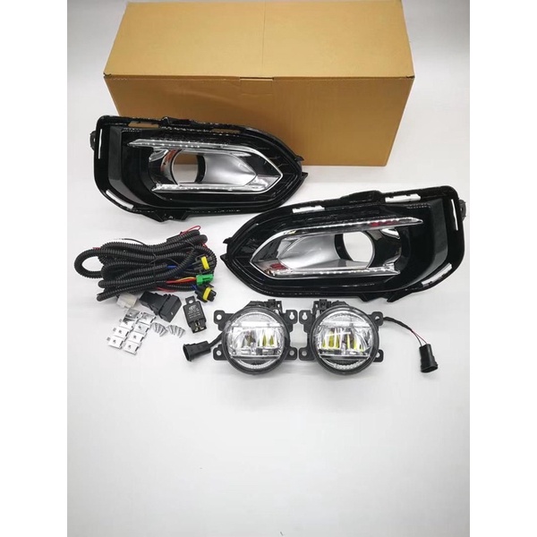 Honda Jazz gk5 gk front bumper foglamp foglight cover fog spot lamp