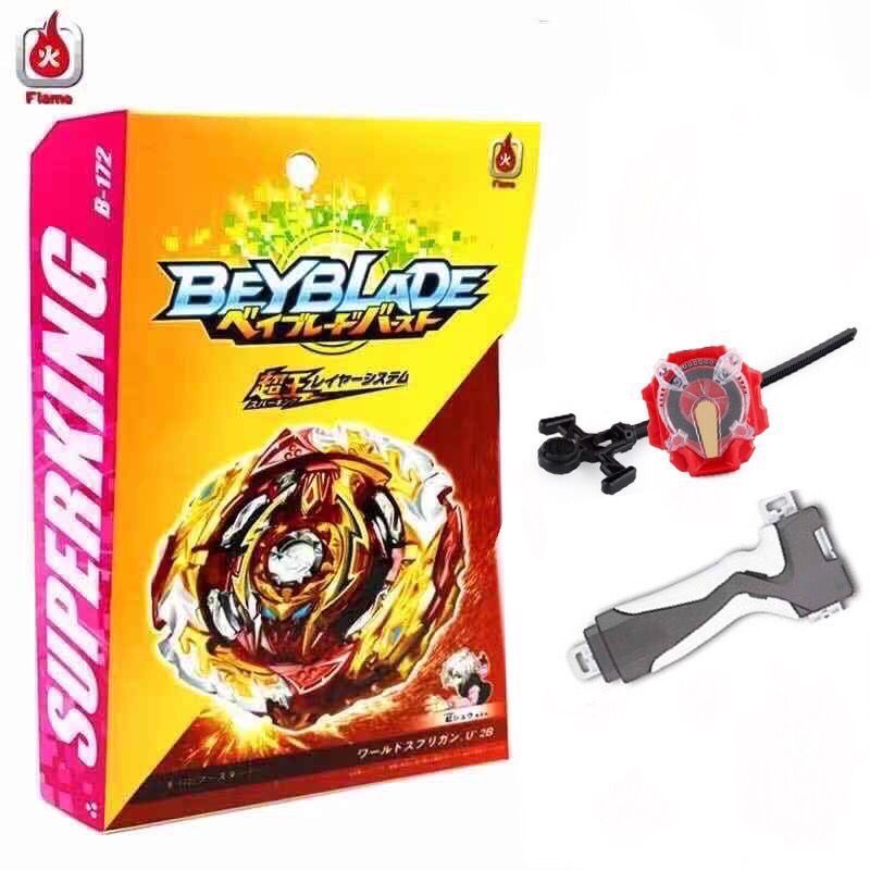 WRC7088 New SuperKing Beyblade !!!B-172 World Springgan Launcher API ...