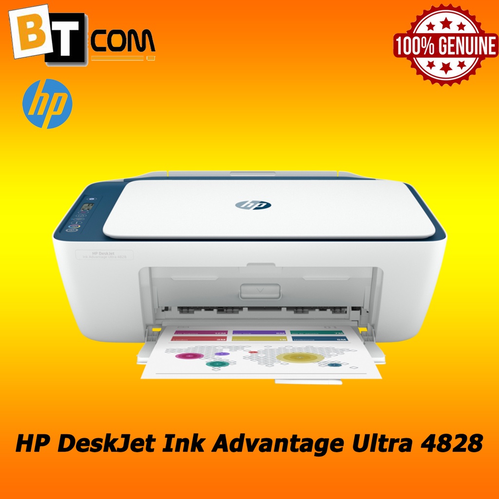 HP DeskJet Ink Advantage Ultra 4828, 4928 All-in-One Printer 6Q369A ...