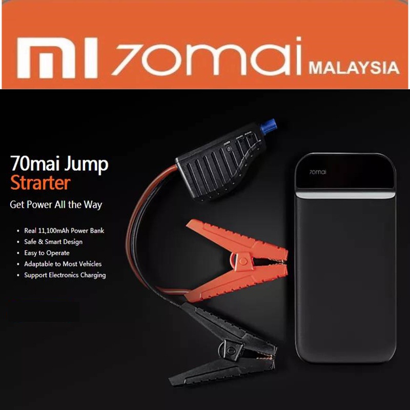 Xiaomi 70mai Jump Starter - Emergency Jump Start + Powerbank