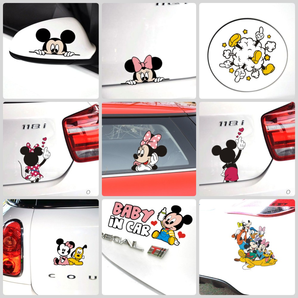 SPEEDY MOUSE Sticker Set - Old School Cartoon Comic - Car Tuning - Se56