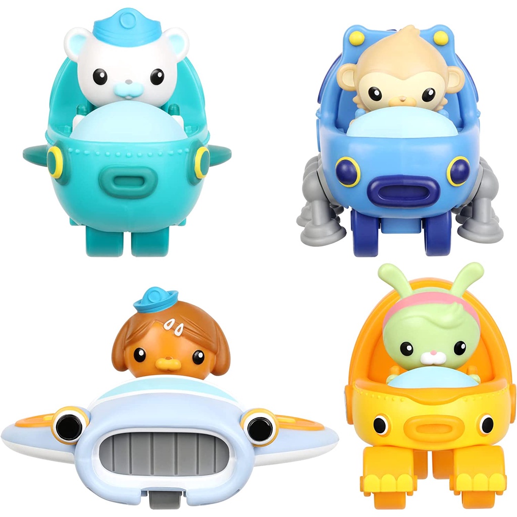 Octonauts Above & Beyond | Gup Racers Vehicles | 4 Pack | Shopee Malaysia