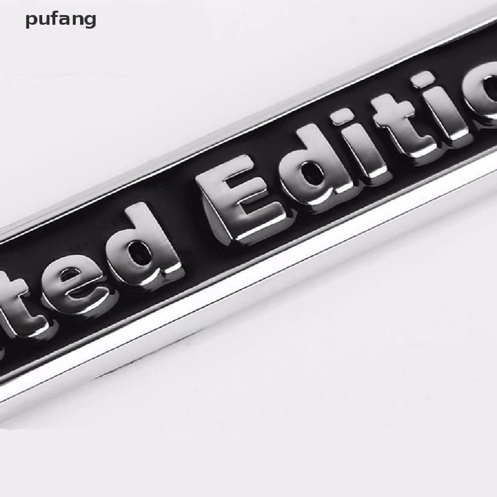 pu 3D Chrome Metal Sticker Car Accessories Sticker Limited Edition ...