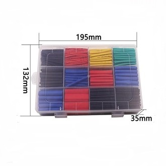 750 PCS CABLE SHEATHS PRE-CUT ASSORTED COLOR SHRINKABLE TUBES | Shopee ...