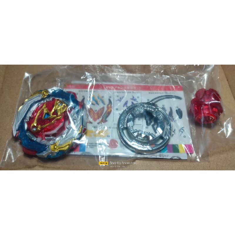 Original Takara Tomy B-201 Zest Achilles Illegal Quattro'-4 (beyblade 