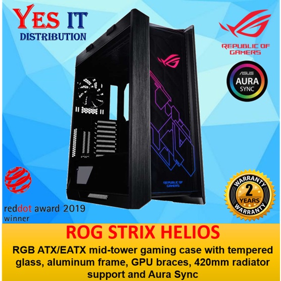 ASUS ROG Strix Helios GX601 RGB / GX601 EVA EDITION ATX/EATX Mid