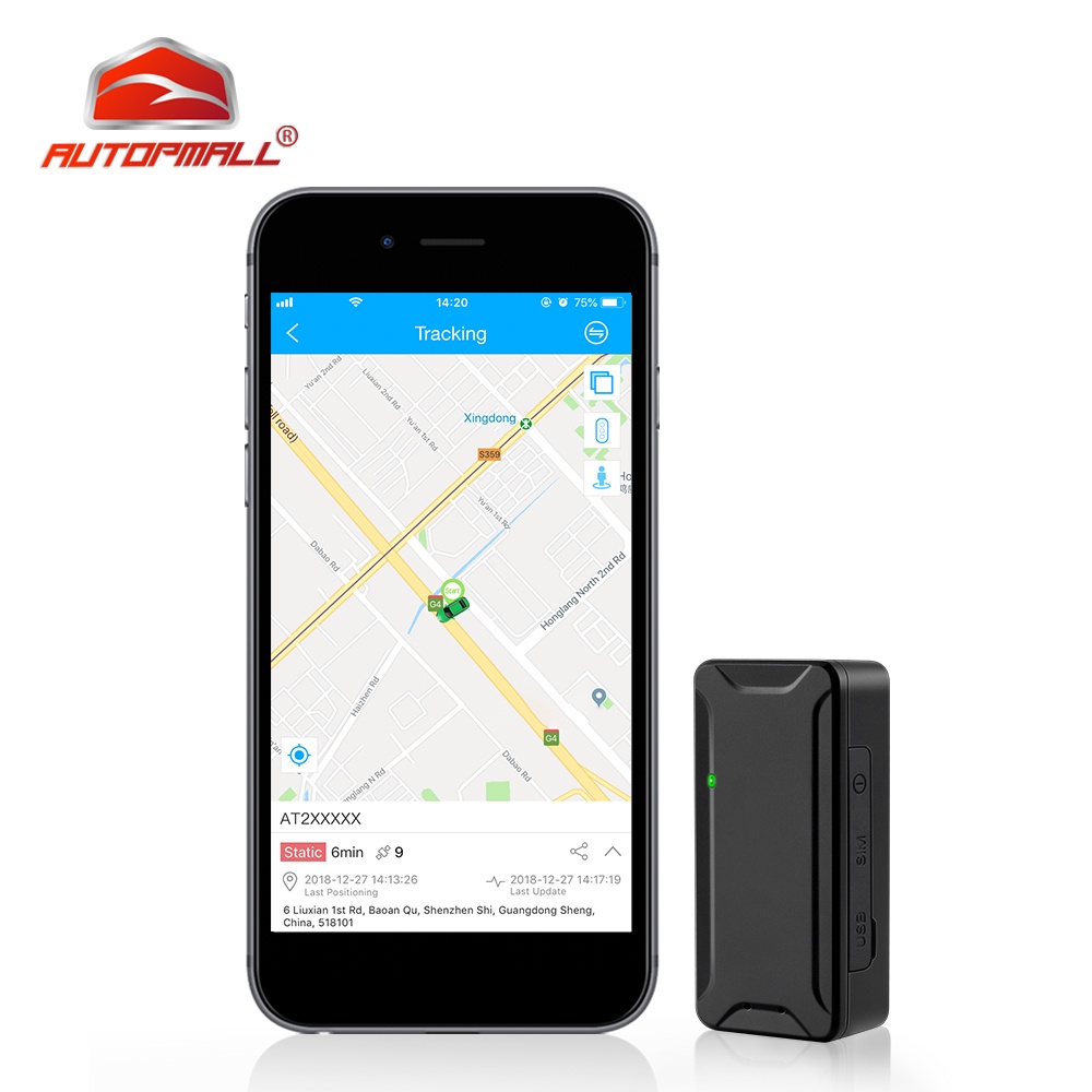 Mini GPS Tracker Car Tracker Auto Locator AT2 Car GPS Tracker Device