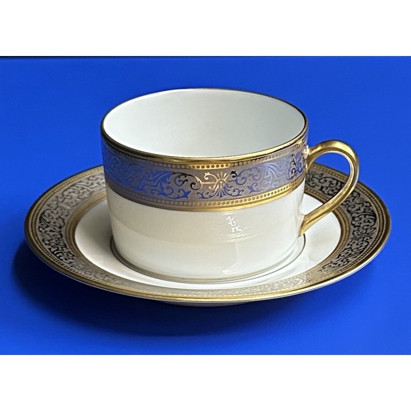 Bernardaud Made in France Vulcain Fine Porcelain Cup Saucer