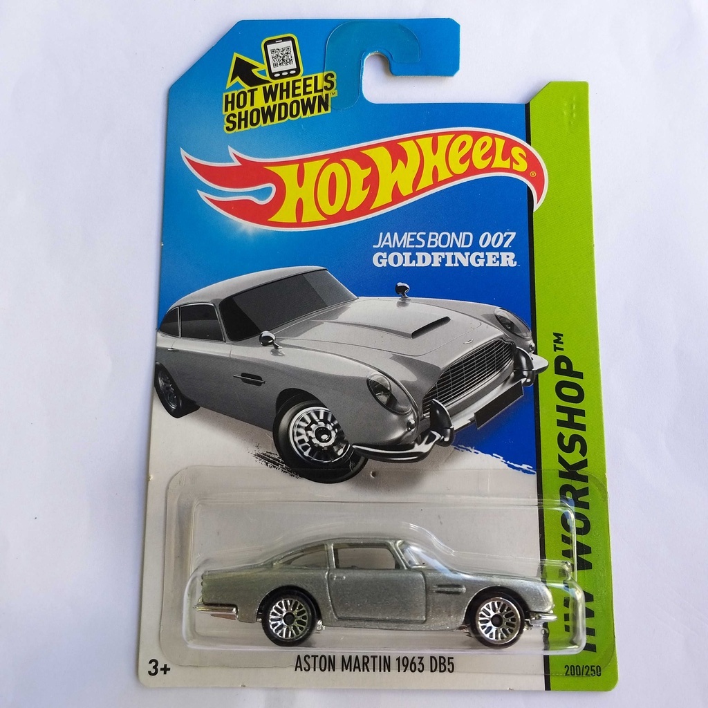 Hot Wheels Aston Martin 1963 DB5 | HW WORKSHOP | Silver Grey | 1:64 ...