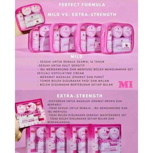 PERFECT FORMULA EXFOLIATING | Shopee Malaysia