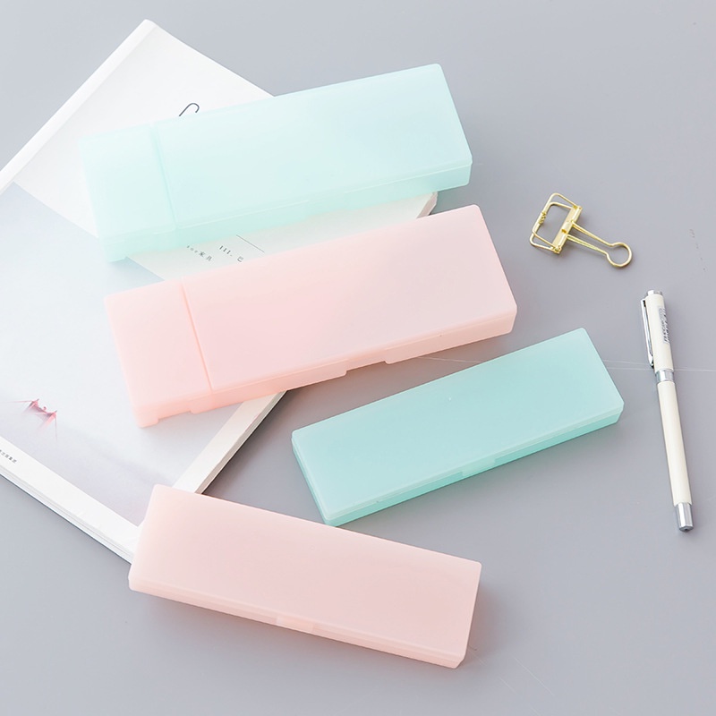 (Clearance) Howoo Simple Minimalism Pencil Case Pencil Box | Shopee ...