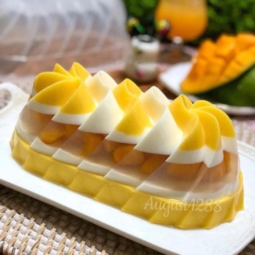 Ovale Shape Jelly Mold / Pudding Mould / Pudding Pan / Agar-agar Mold ...