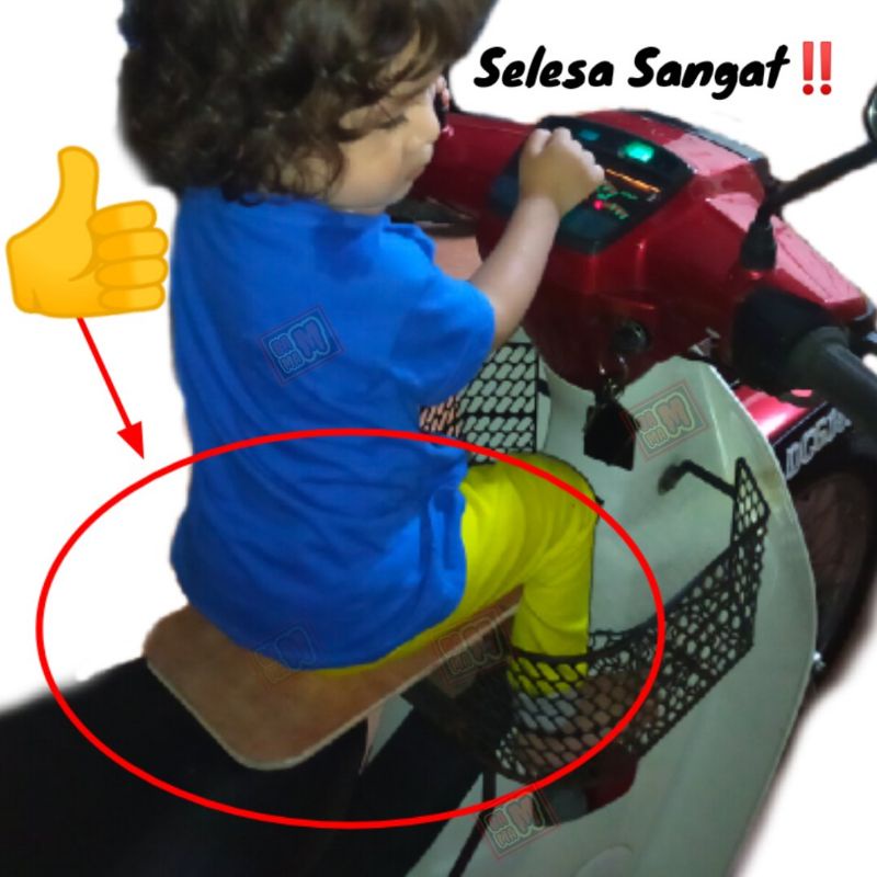 Kerusi motor utk budak/seat budak/baby seat motorcycle Shopee Malaysia