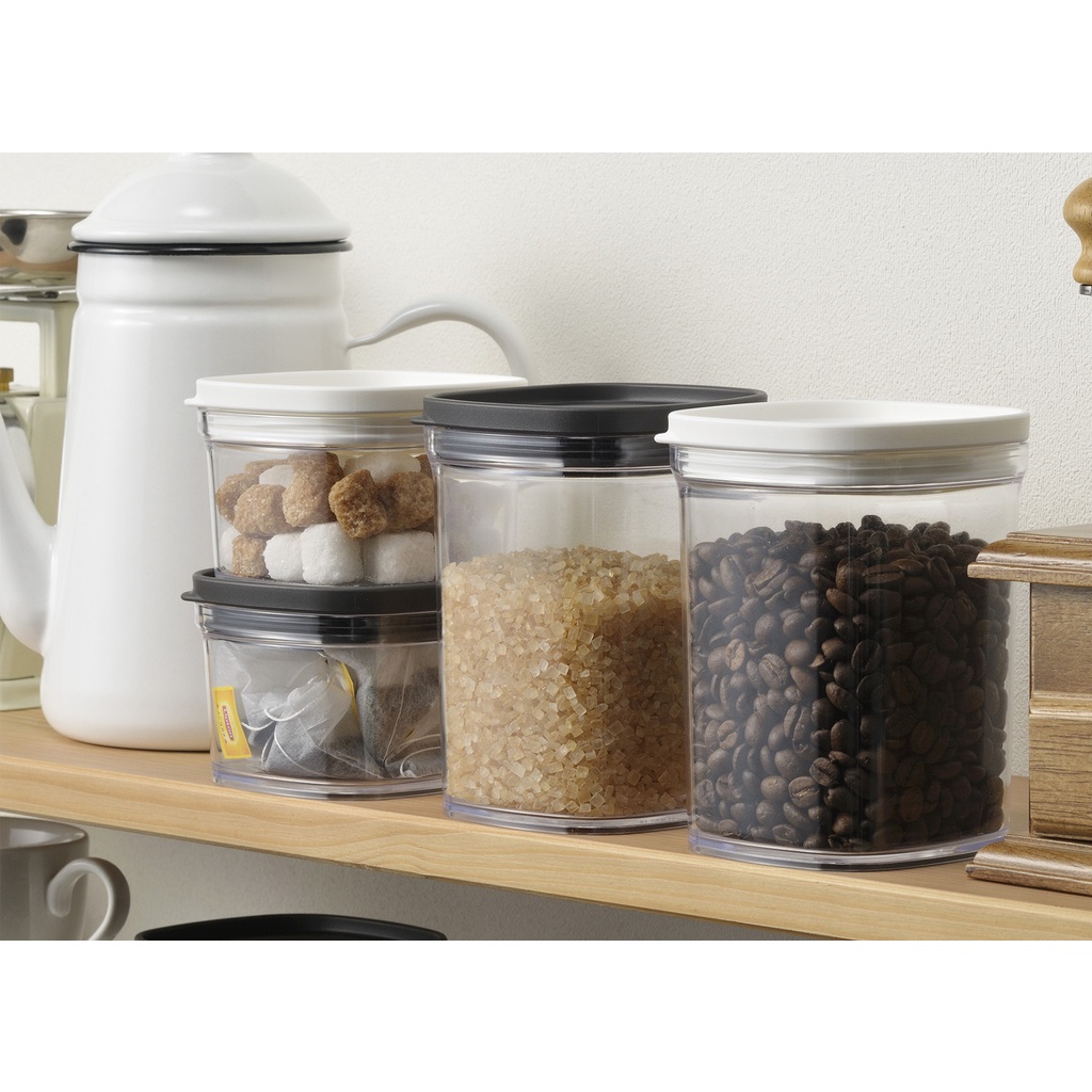 Inomata Plastic Box For Storing Dry Food Square Shape Model 220/520 ...