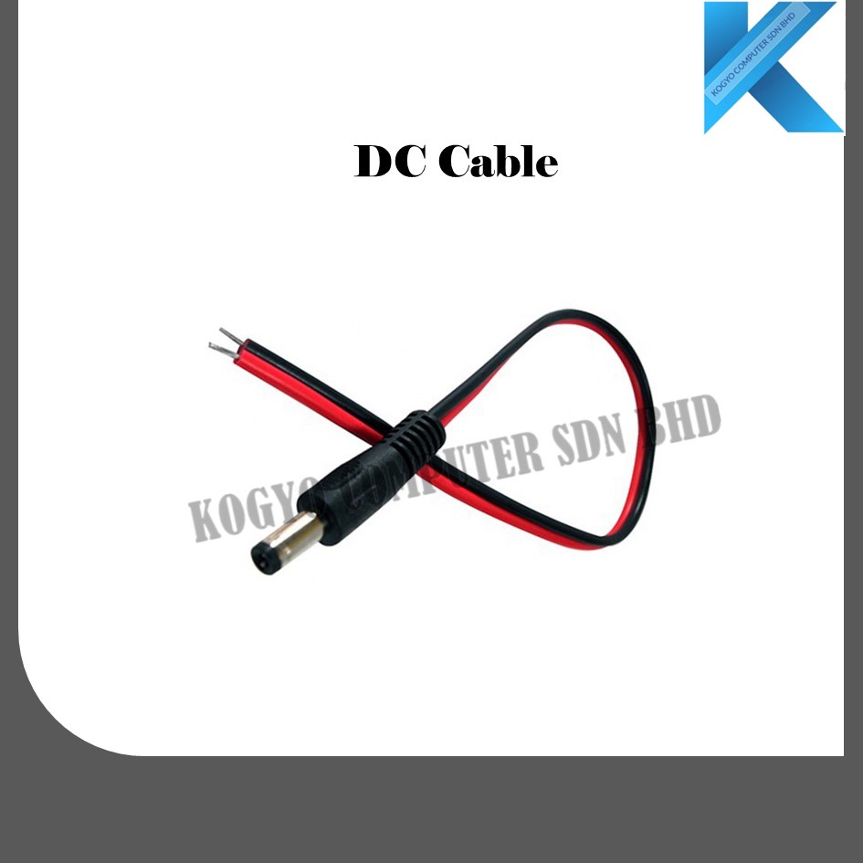 Male Female Dc 12v Power Supply Socket Jack Plug Connector Cable Shopee Malaysia 0151