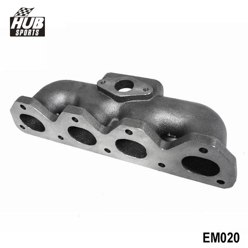 Cast Iron Turbo Exhaust Manifold Header T3 For Honda Prelude H22 SOHC