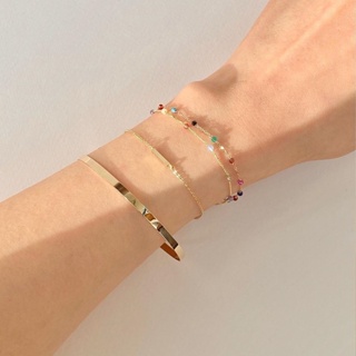 Stackable Seed Bead Bracelet — The Bronze Bar