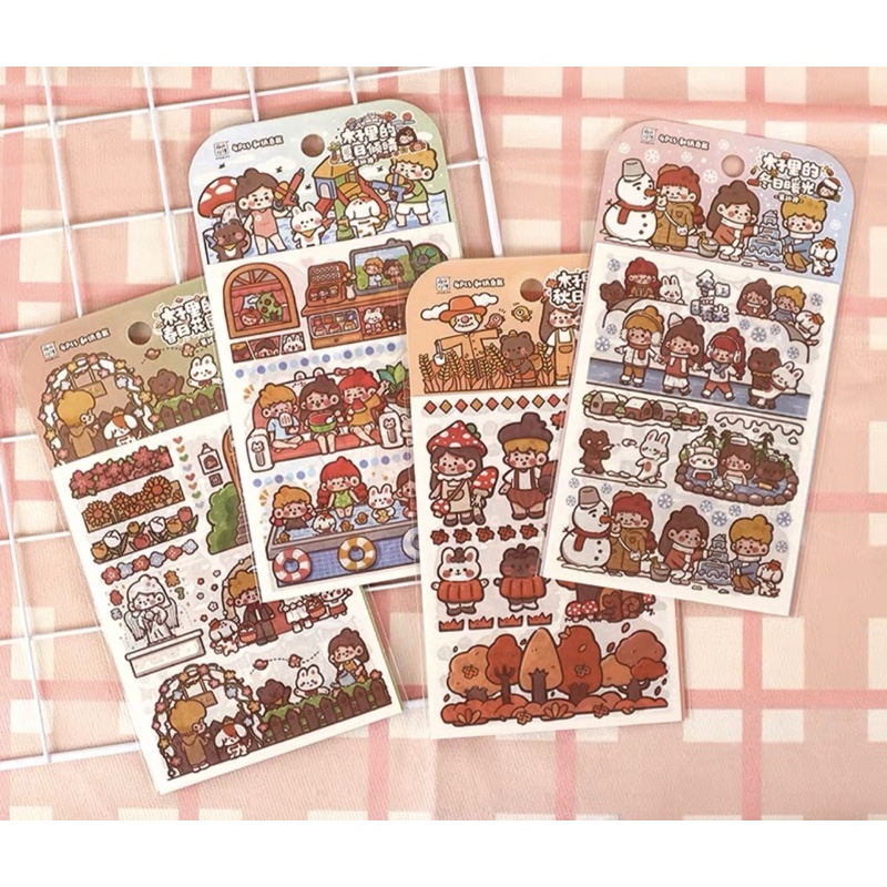 [Ready Stock] Muzili Sticker for Series 10 木子里贴纸第10弹 | Shopee Malaysia