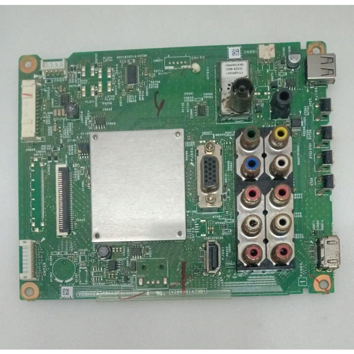 (B018) Toshiba 32P2300VM Mainboard, Powerboard, Tcon, Ribbons, Cables ...