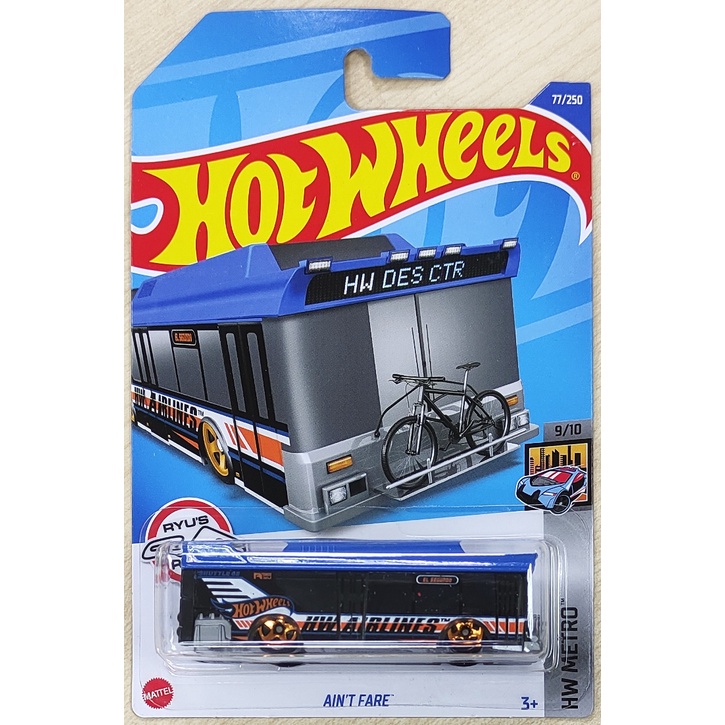 Hot Wheels Ain T Fare Aint Bus Fantasy Metro Shopee Malaysia