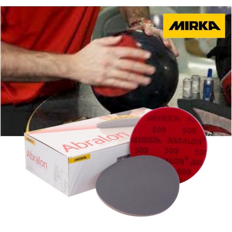 Mirka Abralon Sanding Pad 4000 Grit - For Bowling Ball Surface Prep & Polishing