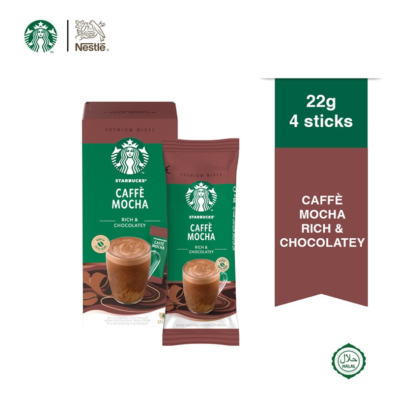 STARBUCKS Mocha Premium Instant X G Shopee Malaysia