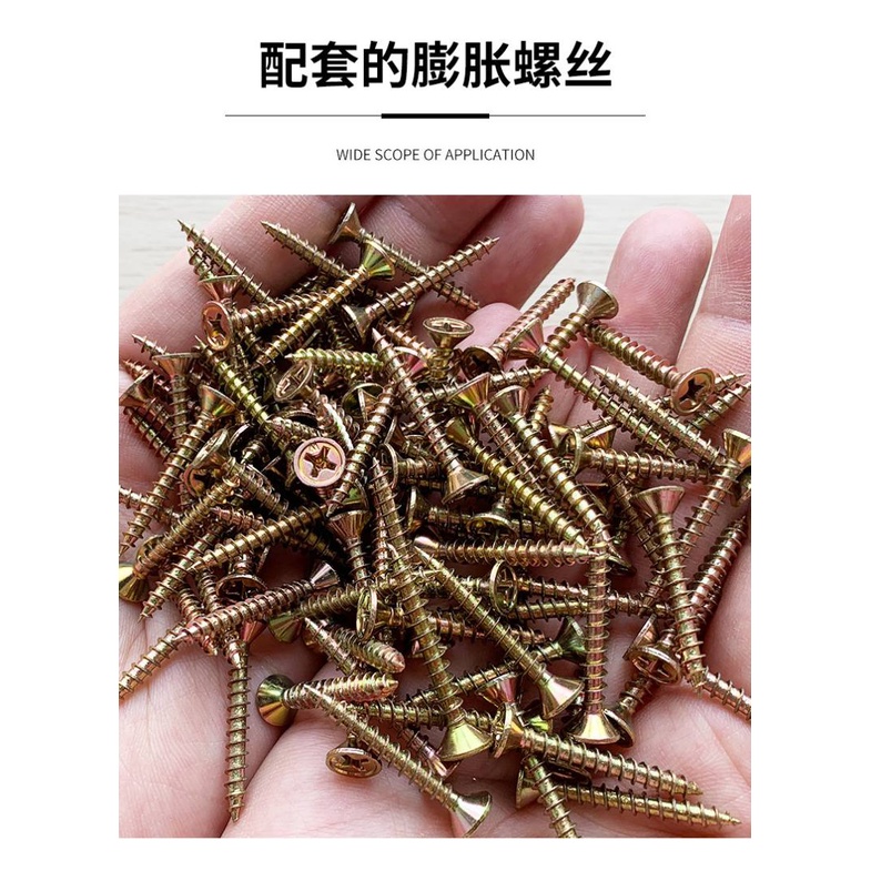50pcs / 100pcs STAINLESS STEEL ANTI-RUST SELF TAPPING SCREW CSK SCREW ...
