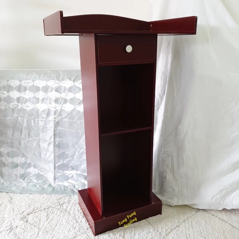 Ready 105x60×41 Executive Rostrum +Sticker/Acrylic Logo Drawer ...