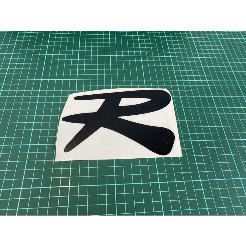 R Logo Deco Sticker. | Shopee Malaysia