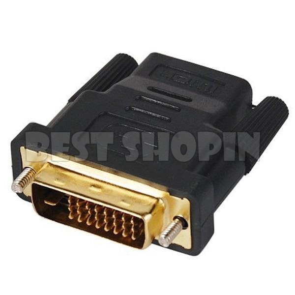 SHULIANCABLE HDMI To DVI Cable, Bidirectional DVI-D 24 1 Male To HDMI Male High Speed 1080P Compatible With Projector, Laptop, TV, PC, DVD Player (1M - Foto 3