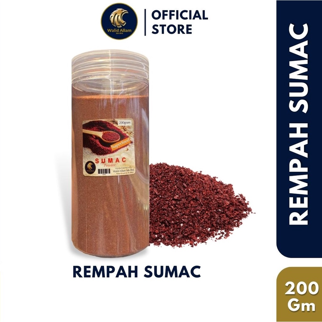 REMPAH SUMAC 200GM (SUMMAQ) Shopee Malaysia
