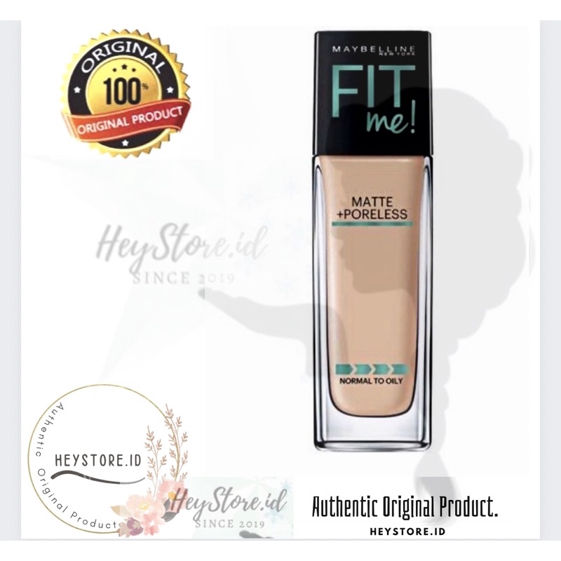 Fondi ORIGINAL Fit Me Matte Poreless Foundation REJECT | Shopee Malaysia