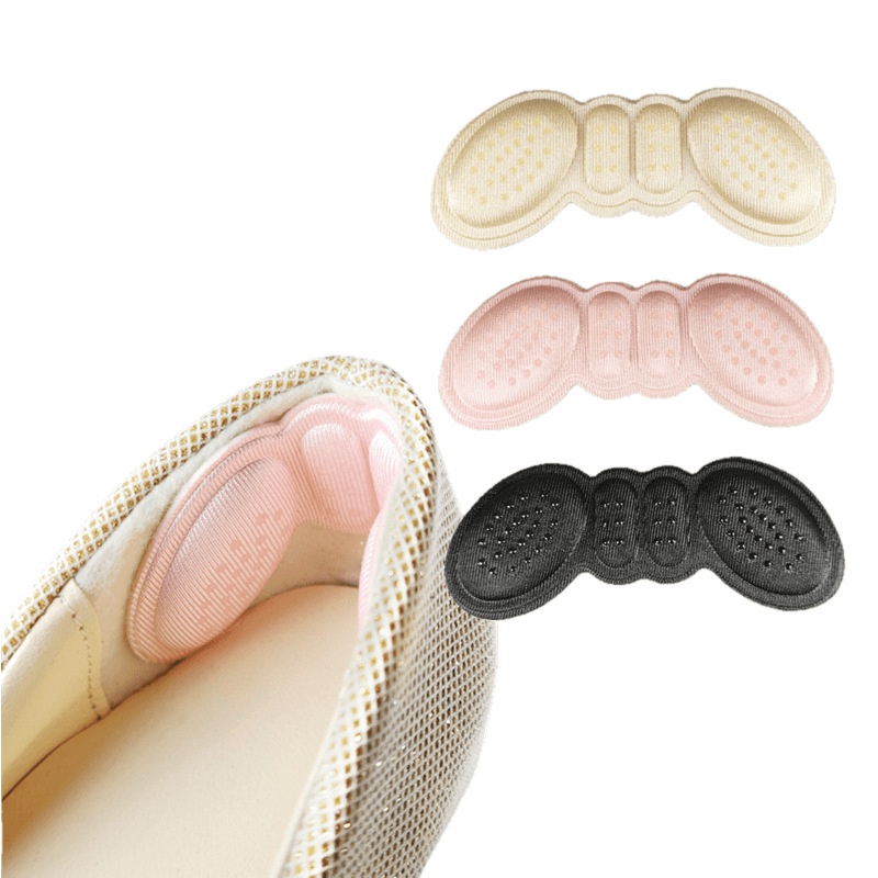Butterfly dispensing heel stick invisible sponge heel stick antiskid