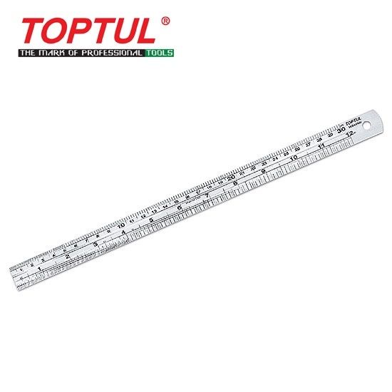 TOPTUL Stainless Steel Straight Ruler IABA Series | Shopee Malaysia