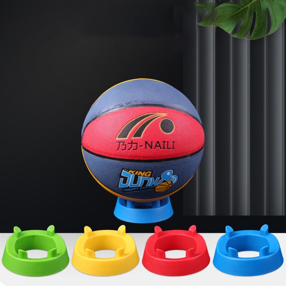 Support Mural Balles Sport - Basketball Football Volley - Bois Et Métal