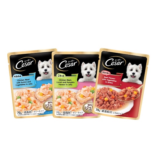 CESAR Dog Pouch 70g / Wet Food | Shopee Malaysia